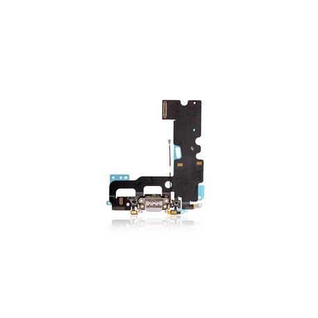 Centro De Carga Para iPhone 7 (Calidad Aftermarket) (Plateado)