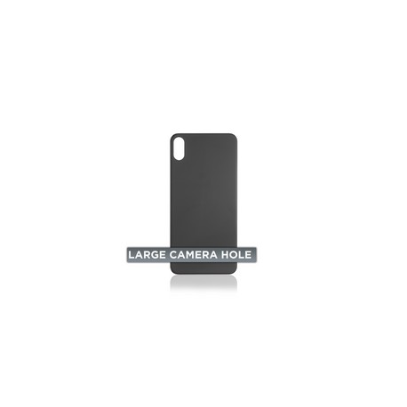 Tapa Trasera para iPhone XS Max (Orificio de Camara Grande) (Gris Espacial)
