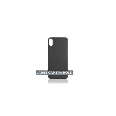 Tapa Trasera para iPhone X (Orificio de Camara Grande) (Gris Espacial)
