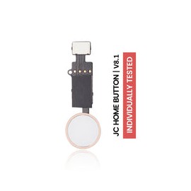 Flexible de Botón de Inicio Para iPhone 7 /  7 Plus / 8 / 8 Plus / SE (2020) (Oro Rosa) (JC / Version 8.1) (Funciona Como Botón