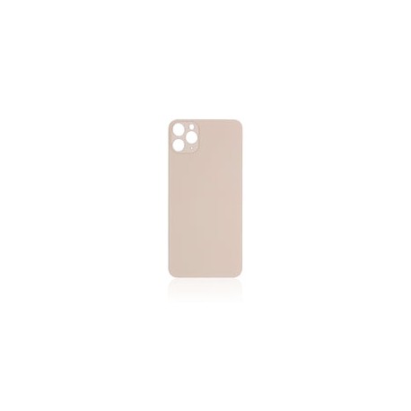 Tapa Trasera para iPhone 11 Pro Max (Orificio de Camara Grande) (Dorado)