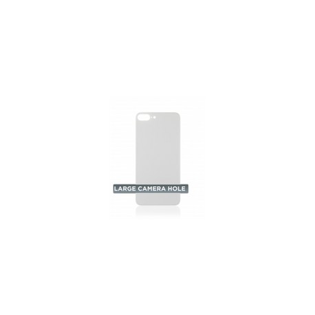 Tapa Trasera para iPhone 8 Plus (Orificio de Camara Grande) (Plateado)
