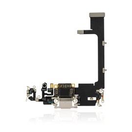 Centro De Carga Para iPhone 11 Pro (Calidad AM Plus) (Plateado)