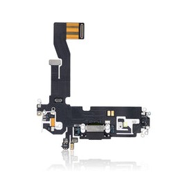 Centro De Carga Para iPhone 12 / 12 Pro (Calidad AM Plus) (Grafito)
