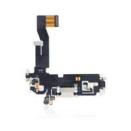 Centro De Carga Para iPhone 12 / 12 Pro (Calidad AM Plus) (Plateado)