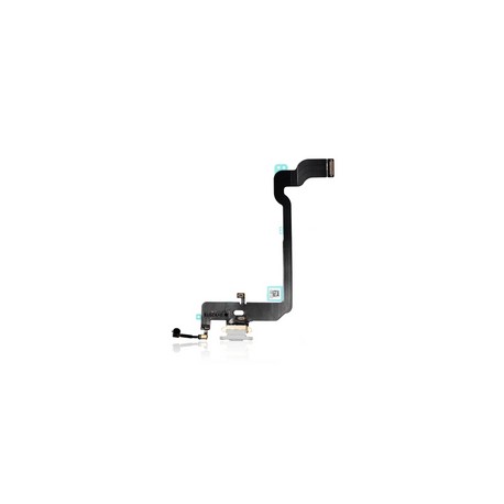 Centro De Carga Para iPhone XS (Calidad Premium) (Plateado)