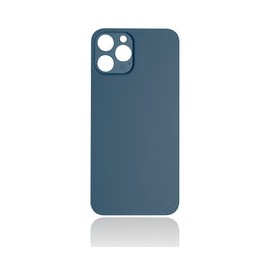Tapa Trasera para iPhone 12 Pro Max (Orificio de Camara Grande) (Azul)