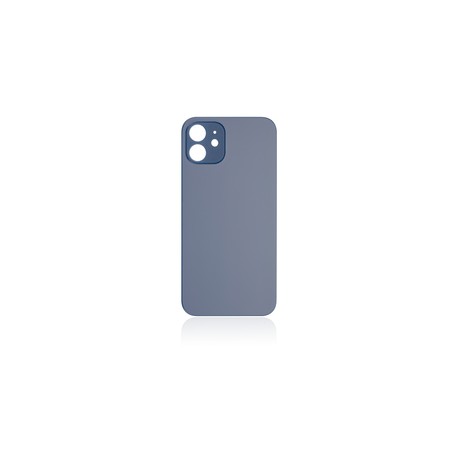 Tapa Trasera para iPhone 12 (Orificio de Camara Grande) (Azul)