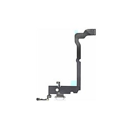 Centro De Carga Para iPhone XS Max (Calidad Premium) (Plateado)