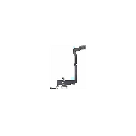 Centro De Carga Para iPhone XS Max (Calidad Premium) (Plateado)