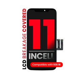 Pantalla LCD Para iPhone 11 (Calidad Aftermarket Pro, XO7 / Incell) Negro