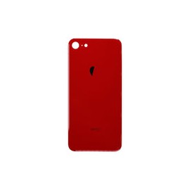 Tapa Trasera para iPhone SE 2020 (Orificio de Cámara Grande) (Rojo)