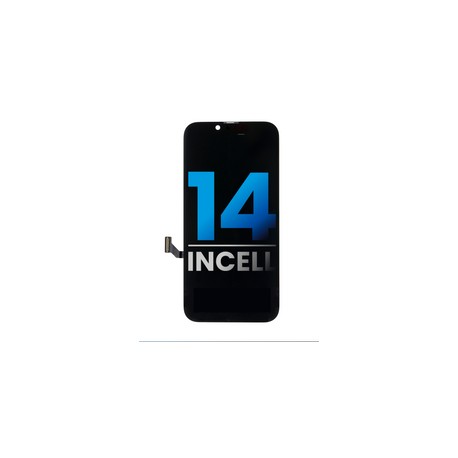 Pantalla LCD Para iPhone 14 (Calidad Aftermarket: AQ7 / Incell) Negro
