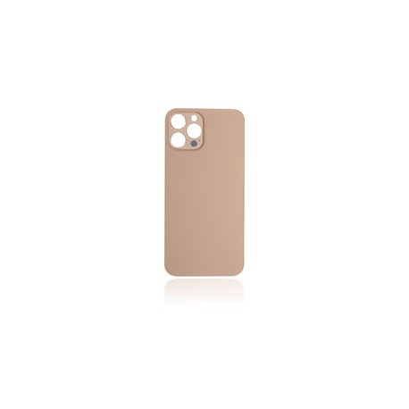 Tapa Trasera para iPhone 12 Pro Max (Orificio de Camara Grande) (Dorado)