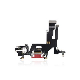 Centro De Carga Para iPhone 11 (Calidad AM Plus) (Rojo)