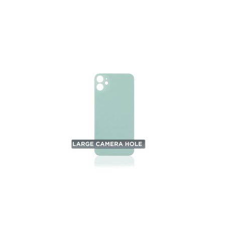Tapa Trasera para iPhone 11 (Orificio de Camara Grande) (Verde)