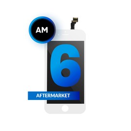 Pantalla LCD Para iPhone 6 (Calidad Aftermarket) Blanco