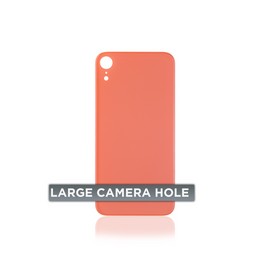 Tapa Trasera para iPhone XR (Orificio de Camara Grande) (Coral)