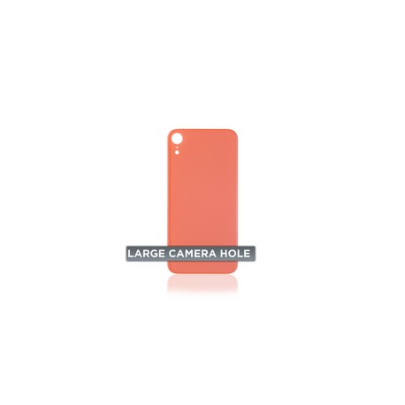 Tapa Trasera para iPhone XR (Orificio de Camara Grande) (Coral)