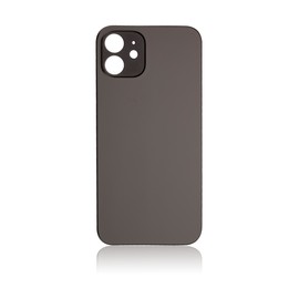 Tapa Trasera para iPhone 12 (Orificio de Camara Grande) (Negro)