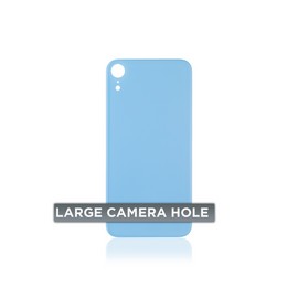 Tapa Trasera para iPhone XR (Orificio de Camara Grande) (Azul)