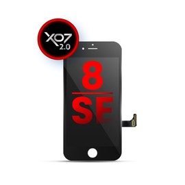 Pantalla LCD Para iPhone 8 / SE (2020 / 2022) (Calidad Aftermarket Pro, XO7 / Incell) Negro