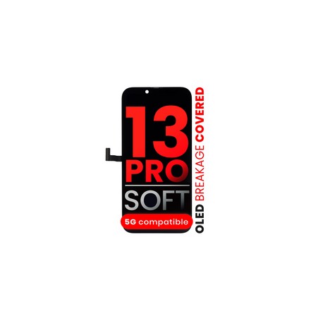 Pantalla OLED Para iPhone 13 Pro (Calidad Aftermarket Pro: XO7 / Soft) Negro