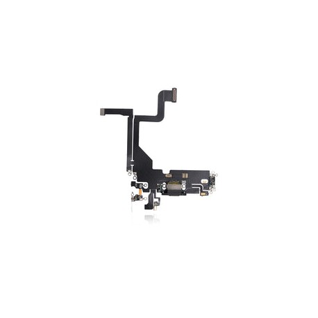 Centro De Carga Para iPhone 13 Pro (Calidad AM Plus) (Grafito)
