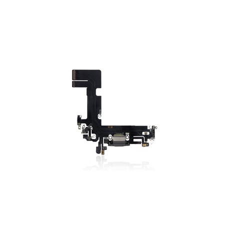 Centro De Carga Para iPhone 13 (Calidad AM Plus) (Negro)