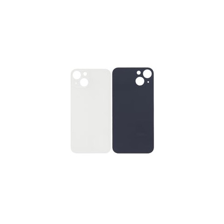 Tapa Trasera para iPhone 13 (Orificio de Camara Grande) (Blanco)